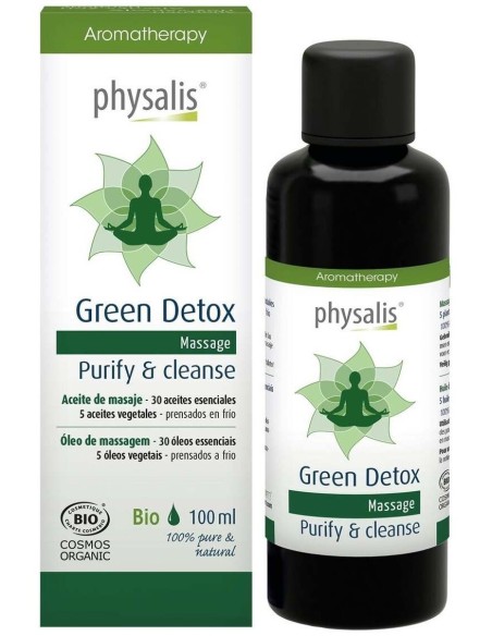 Aceite de Masaje Green detox  de Physalis