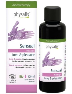 Sensual Amor Y Placer Aceite Masaje 100Ml. Bio de Physalis 2