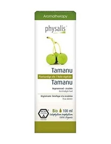 Tamanu Aceite Vegetal 100Ml. Bio de Physalis