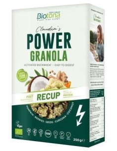 Power Granola Recup Muesli 250Gr. Bio Vegan de Biotona 2
