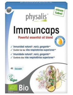Immuncaps 45Cap. Bio Vegan de Physalis 2