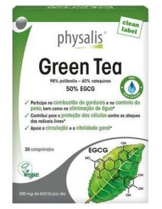 Green Tea 30Comp. Vegan de Physalis 2