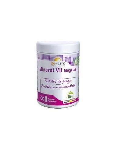 Mineral Vit Magnum 60Cap. de Be-Life