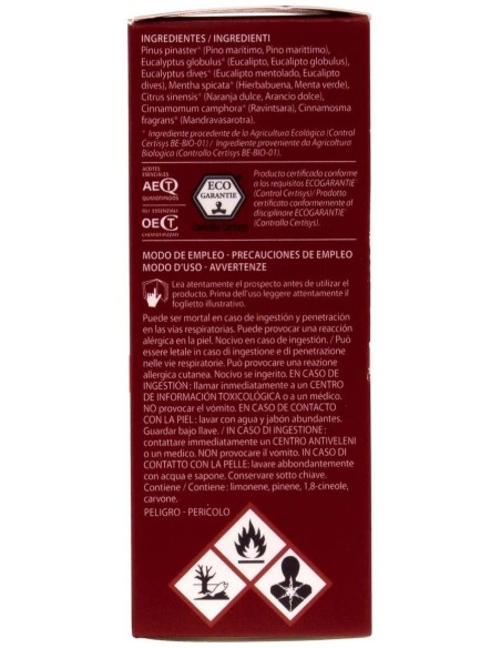 Fuerza Y Vitalidad Aceite Difusion 30Ml. Bio de Pranarom Difusion