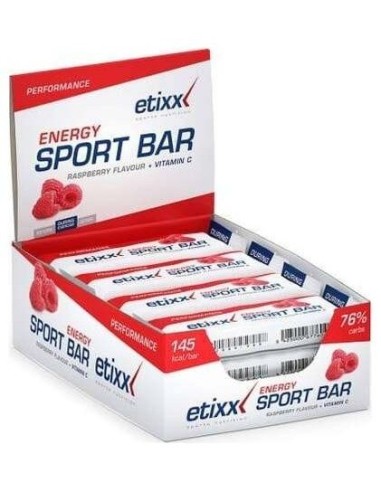 Etixx Energy Sport Barritas Frutos Rojos 12Uds. de Etixx