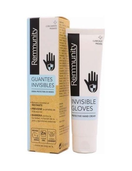 Remmunity Guantes Invisibles Crema 100Ml.** de Remescar