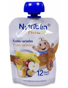 Nutriben Fruta And Go Frutas Variadas 90Gr. de Nutriben 2