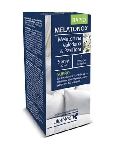 Melatonox Rapid 30Comp Bucodispersables. de Dietmed