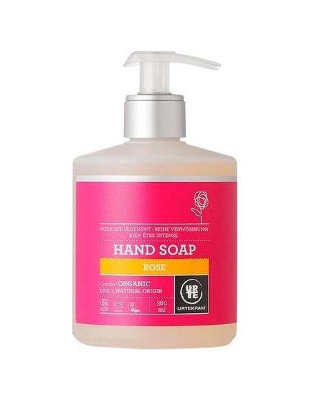 Jabon De Manos Rosa Mosqueta 300Ml. Eco Vegan de Urtekram