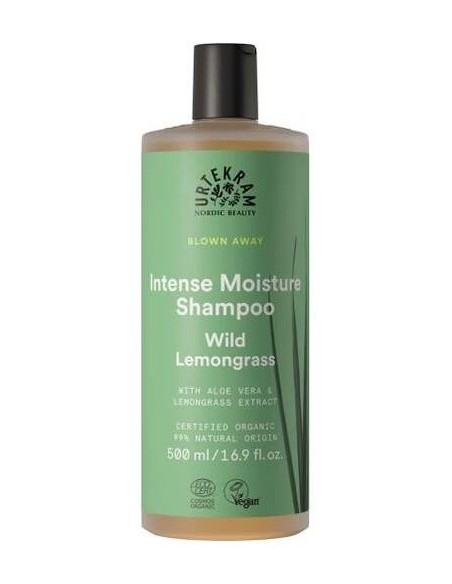 Wild Lemongrass Champu Cabello Seco 500M Eco Vegan de Urtekram