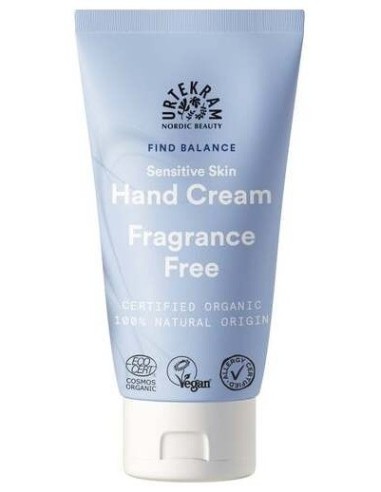 Fragance Free Crema De Manos 75Ml. Eco Vegan de Urtekram