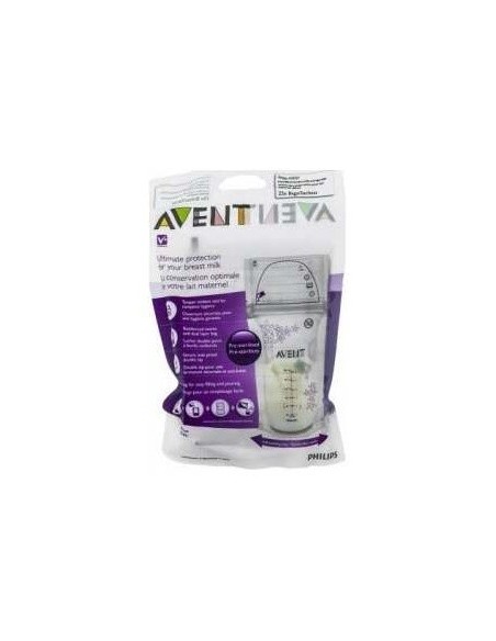 Bolsas Para Leche Materna 180Ml/25Ud Scf603/25 de Avent