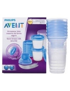 Set Recipientes Leche Materna 180Ml 5Ud Scf619/05 de Avent 2