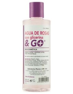 Agua De Rosas + Glicerina 250Ml. de Pharma & Go 2