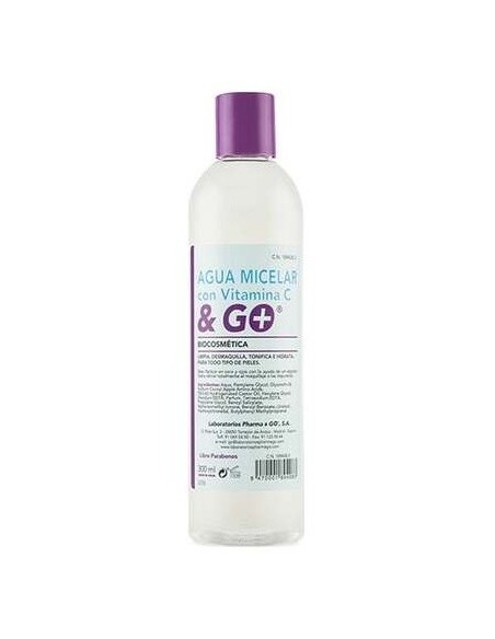 Agua Micelar Con Vit. C 500Ml. de Pharma & Go