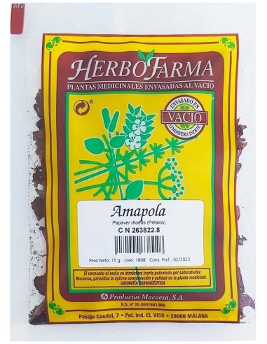Macoesa Amapola Herbofarma 15Gr de Macoesa
