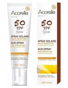 Spray Solar Spf50 100 Mililitros Bio Acorelle 2