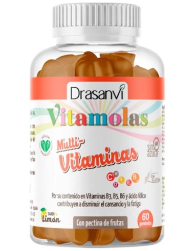 Vitamolas Multivitaminico 60Gominolas de Drasanvi