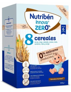 Nutriben Innova 8 Cereales 0%  500 G de Nutriben 2