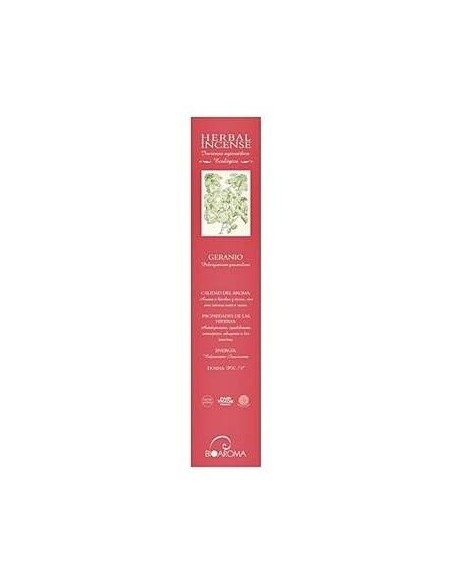 Herbal Incense Geranio  Ayurveda 5Packsx12Uds. de Bioaroma