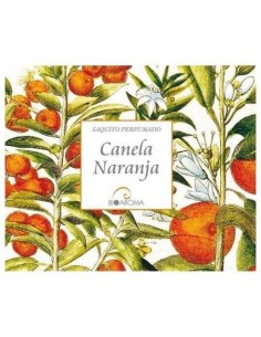 Saquito Perfumado Canela-Naranja 5Uds. de Bioaroma 2