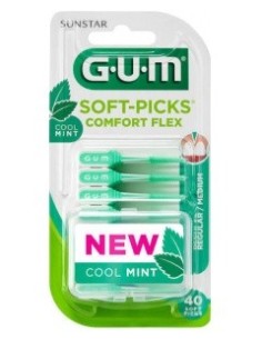 Cepillo Interdental Soft Picks Comfort Flex Verde de Gum 2
