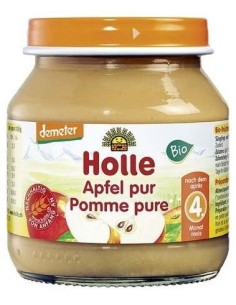 Potito Manzana 100%Mini  4 Meses 125Gr.  Demeter de Holle 2