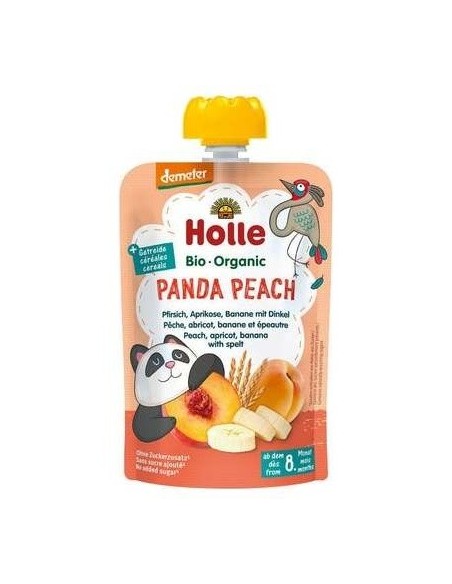Smoothie Panda Peach Melocoton 8Meses 100G Demeter de Holle