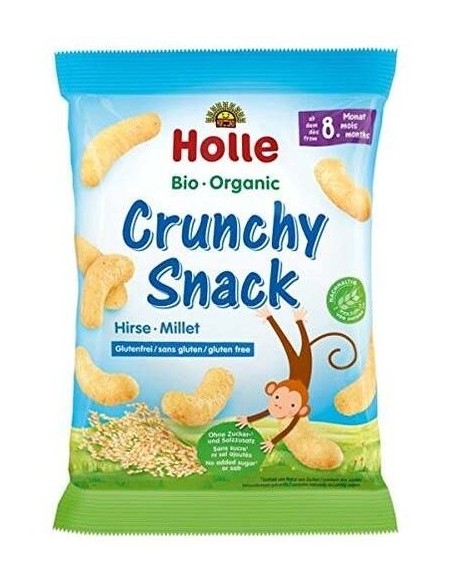 Snack De Mijo Crujiente 8Meses 25Grx8Uds. Eco de Holle