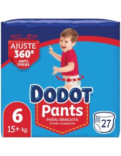 Dodot Pañal Inf Pants T 6 +15 Kg 28 U de Dodot 2