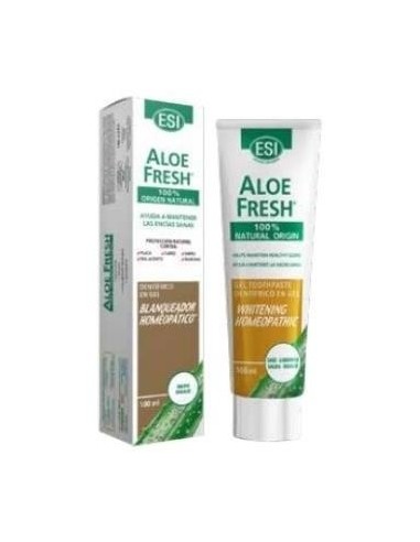 Aloe Fresh Gel Blanqueador Homeopatico 100Ml. de Trepatdiet-Esi