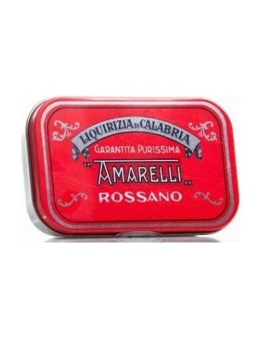Amarelli Rossa Spezatina Regaliz Rozos 12Udx40Gr. de Amarelli