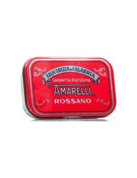 Amarelli Rossa Spezatina Regaliz Rozos 12Udx40Gr. de Amarelli