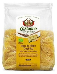 Fideos Finos De Trigo Duro 500 gramos Eco de Castagno 2