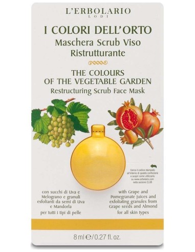 Colores Del Huerto Mascarilla Exfoliante 8Ml. de L´Erbolario