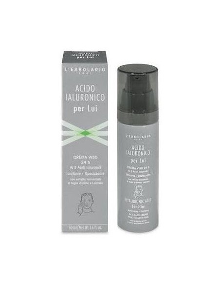 Acido Hialuronico Hombre Crema Cara 24 Horas 50Ml. de L´Erbolario