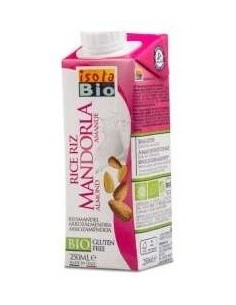 Bebida Vegetal De Arroz Con Almendra 250Ml. Bio Sg de Isola 2