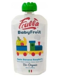 Baby Pure De Manzana Platano Y Frambuesa Pack 10Ud Frulla 2