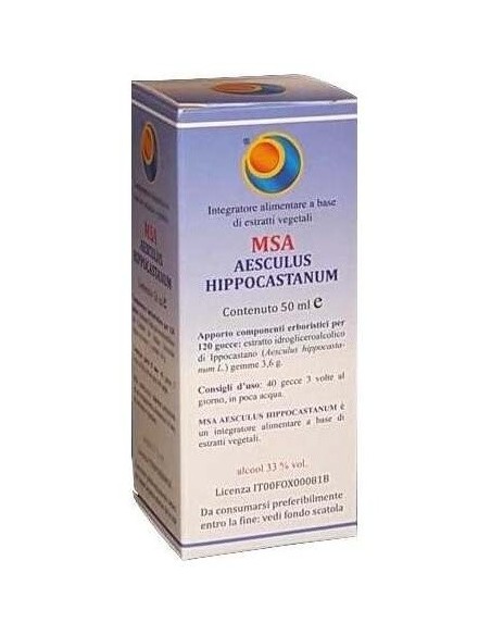 Msa Aesculus Hip. Yemas Castaño De Indias 50Ml. de Herboplanet