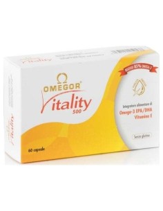 Omegor Vitality 500 60Cap. de Uga Nutraceuticals 2