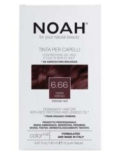 Tinte Capilar Castaño Rojo Intenso 6.6 140Ml. de Noah 2