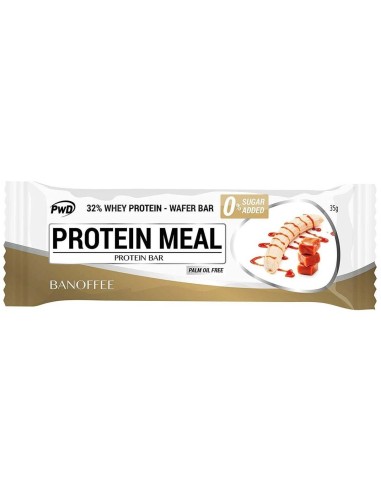 Protein Meal Barritas Banofee 12Uds. de Pwd