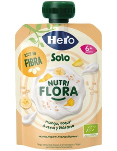 Hero Nutri Flora Mango-Platano-Yogur Eco 100Gr. de Hero 2