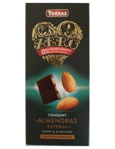 Chocolate Negro 72% Con Almendra Zero 150Gr de Torras 2
