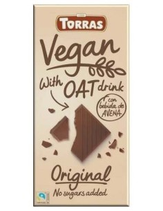 Chocolate Con Bebida Avena 100Gr. Vegan de Torras 2