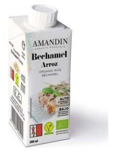 Bechamel De Arroz 200Ml 24Uds. Bio de Amandin 2