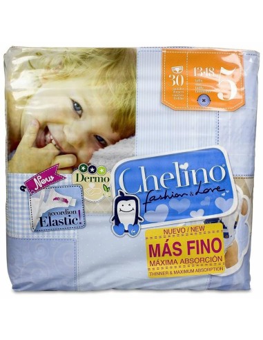 Chelino Pañal Inf Pasitos T5 13-18Kg 30Un de Chelino