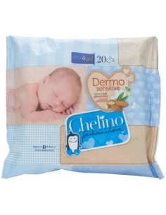 Chelino Toallitas Inf Dermo Sensitive 20Un de Chelino 2