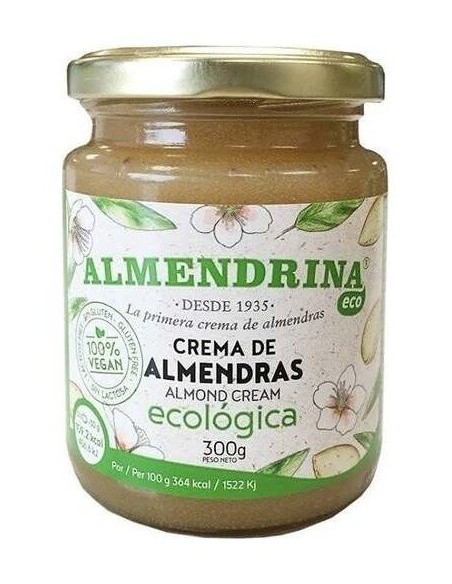 Crema de Almendras Eco 300Gr de Almendrina