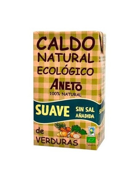 Caldo Aneto Verduras Suave 20% Descuento Bio 1 L  de Aneto